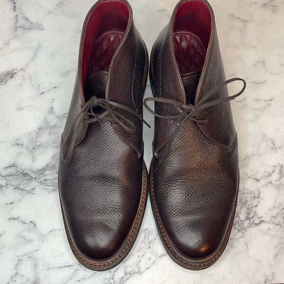 Cobbler Union Dark Brown Leather Chukka Boots 6 main image 6